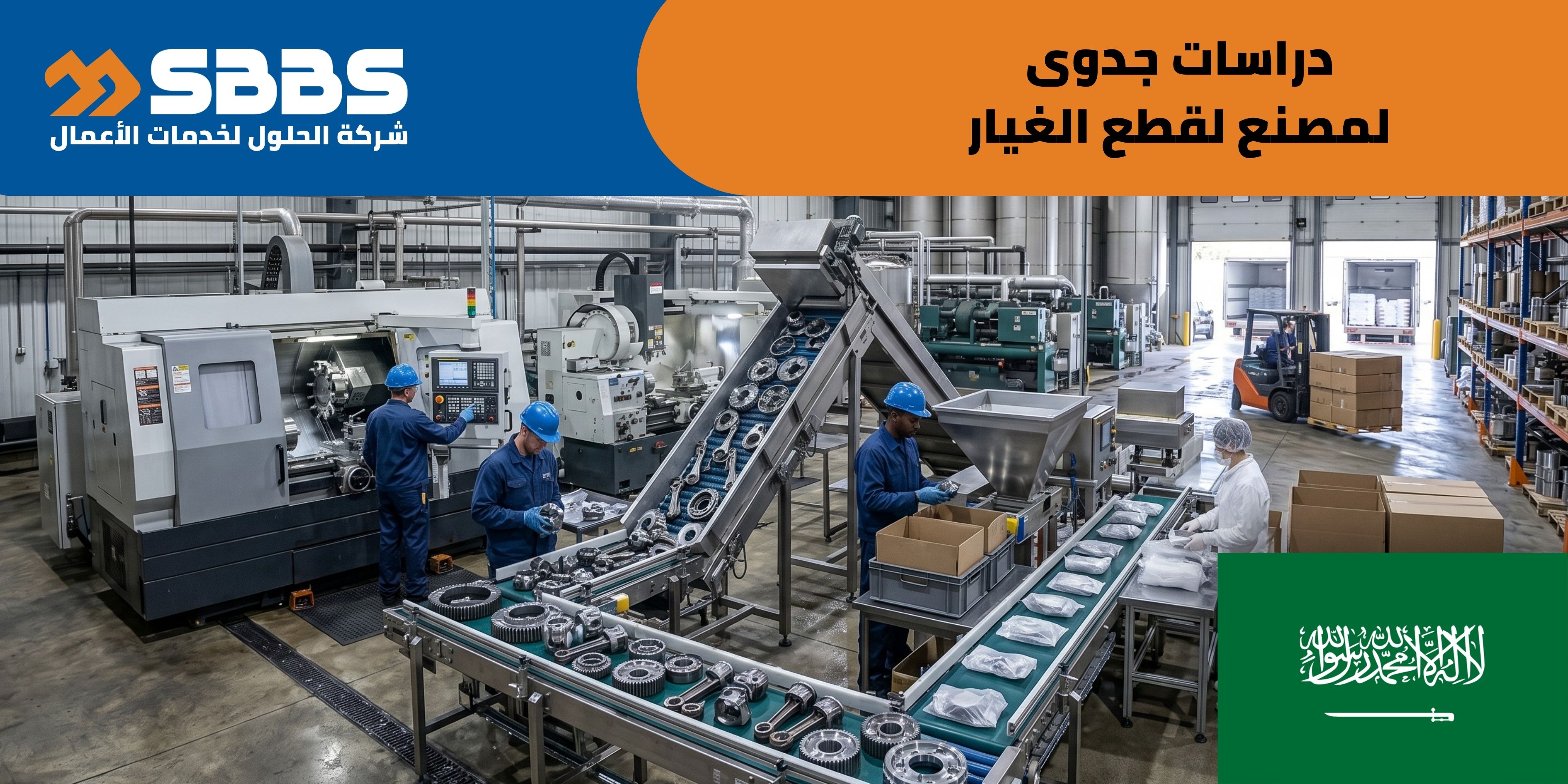 دراسة جدوى مصنع لقطع الغيار (السعودية 🇸🇦)